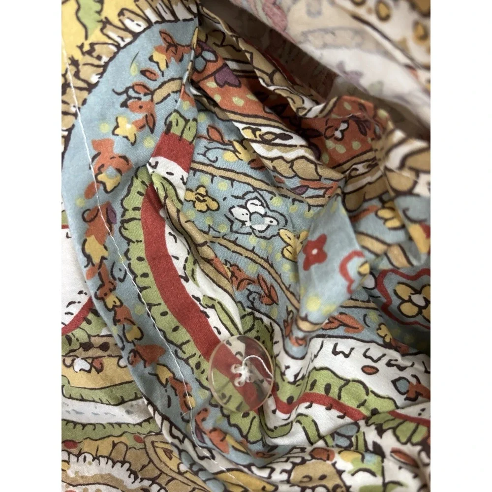 Pottery Barn HARPER‎ PAISLEY Full/Queen DUVET COVER